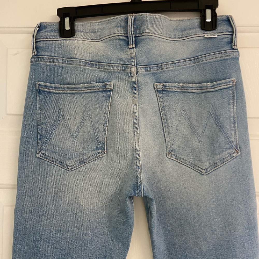 MOTHER The Stunner Ankle Fray Jeans